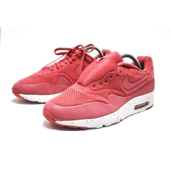 Nike Air Max 1 Ultra Moire Pink Men\'s Size 9.5 Running Shoe Sneaker 705297-611 main image 6